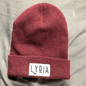 Lydia (band) beanie